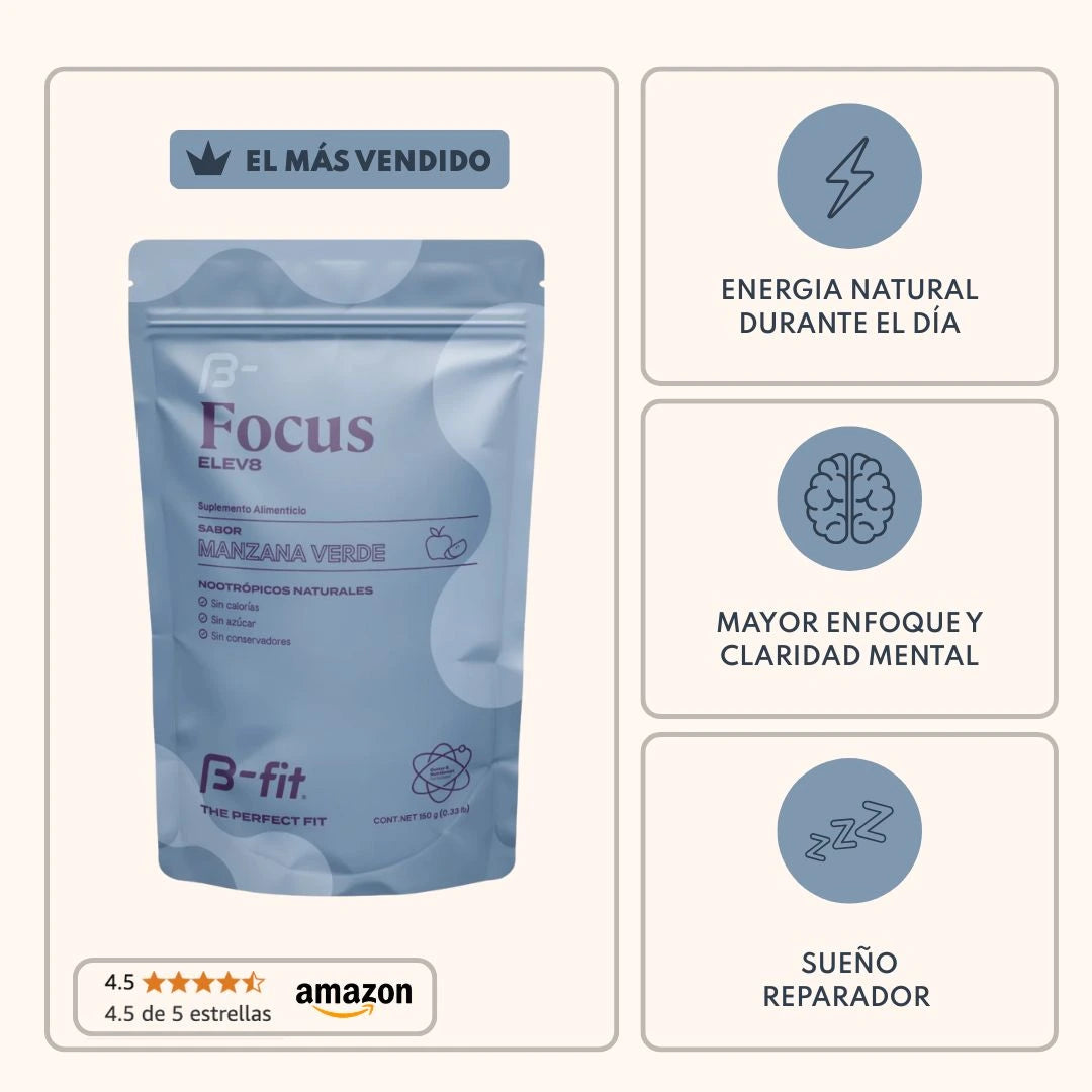 Focus Elev8™ - Potenciador Cognitivo