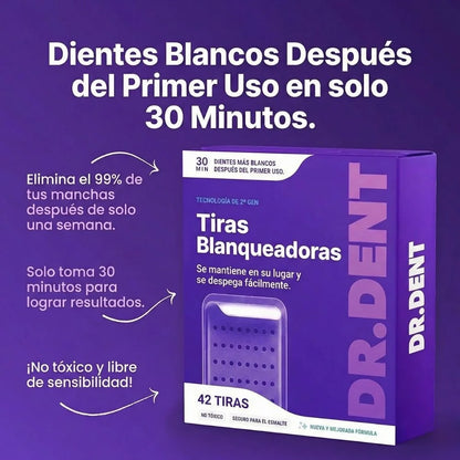Tiras Blanqueadoras de dientes