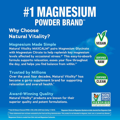 MaxCalm™ — Magnesio Iónico