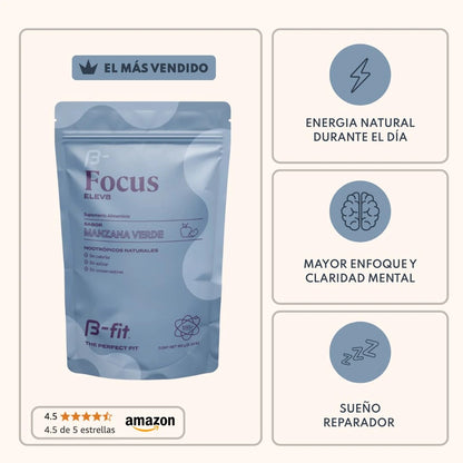 Focus Elev8™ - Potenciador Cognitivo