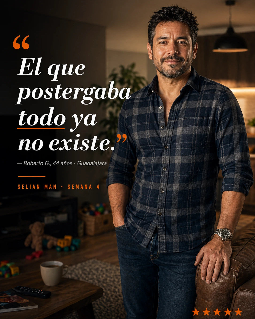 Selian Man · Fórmula de Vitalidad Natural
