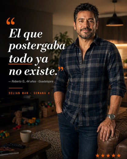 Selian Man · Fórmula de Vitalidad Natural