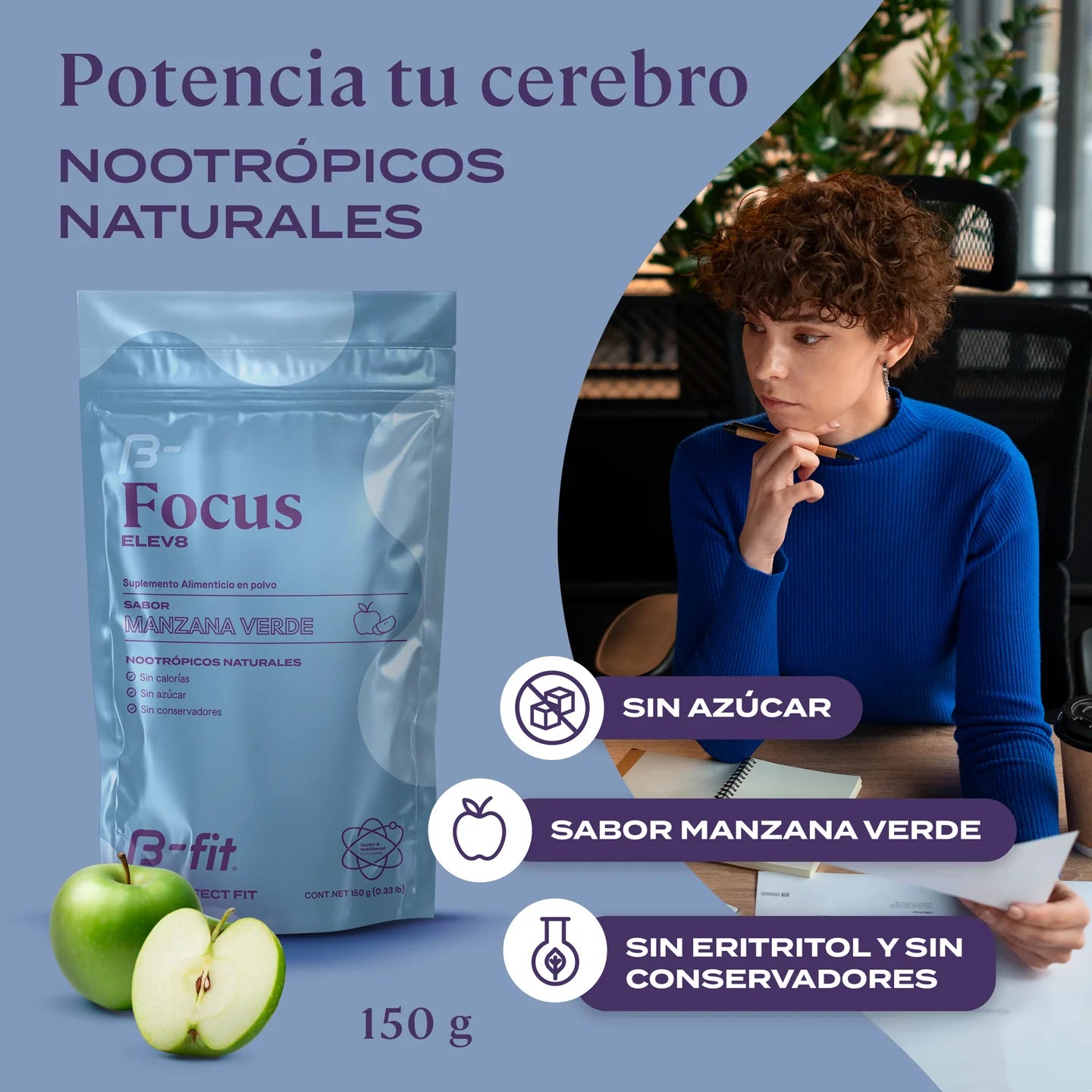 Focus Elev8™ - Potenciador Cognitivo